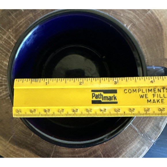 MOOSE HILLCOCK CAMPING RESORT Mug Cup Blue Speckled Campfire Coffee Adirondacks - Picture 7 of 7